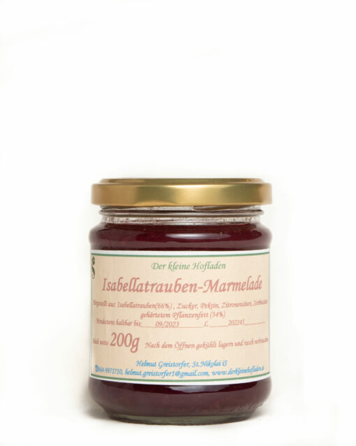 Isabella-Marmeldae 1 Glas - 212ml